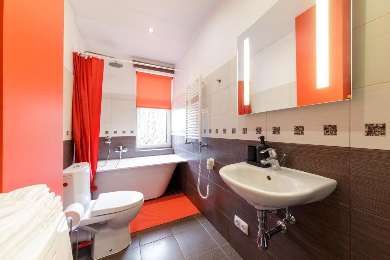 Parkcosylux Free Parking Apartment Riga Luaran gambar
